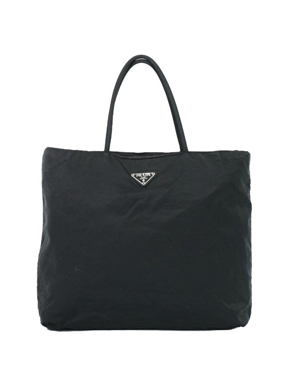 Prada Nylon Tote Bag Black
